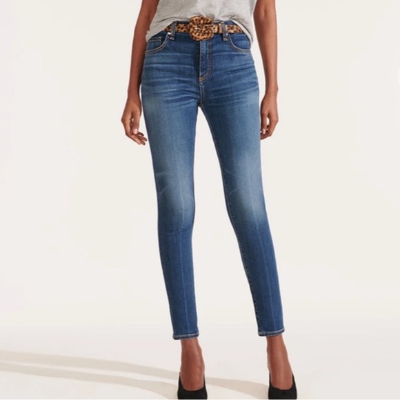 Veronica Beard Denim - $268! Veronica Beard Kate High Rise Ankle Skinny Denim Jean Mineral Blue Size 29